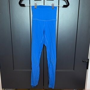 lululemon athletica Electric Blue High-Waisted Leggings